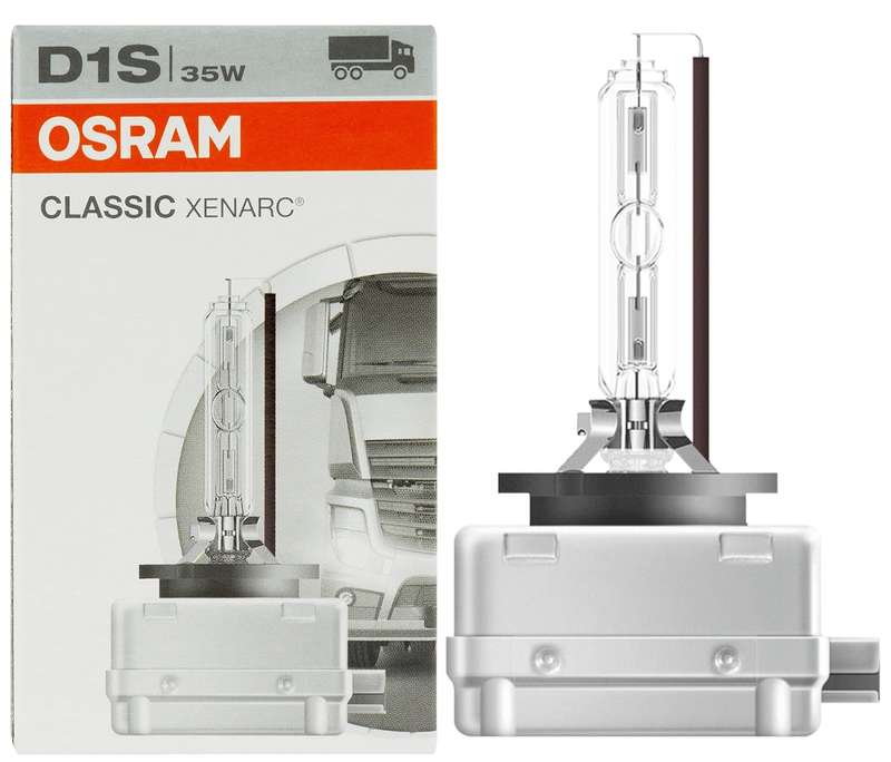 Osram 35W 4300K D1S Classic Xenarc Xenon Headlight Bulb - Single Bulb