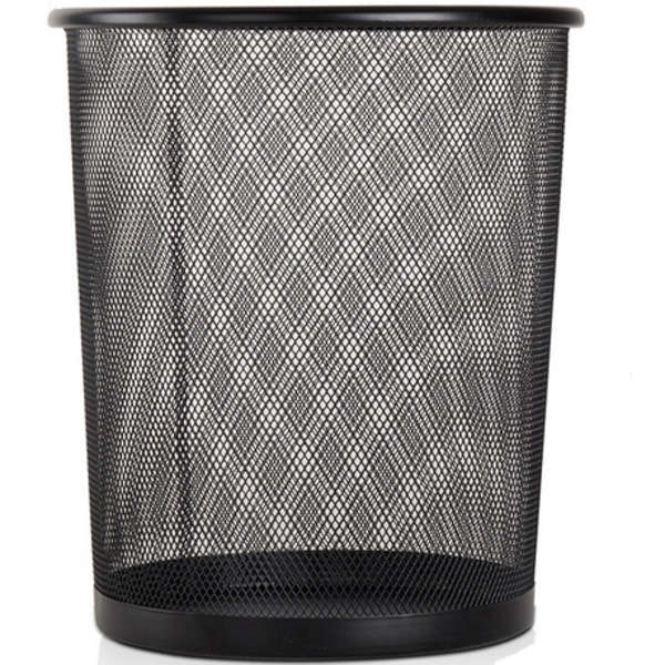 DELI Small Steel Mesh Waste Bin - 9188