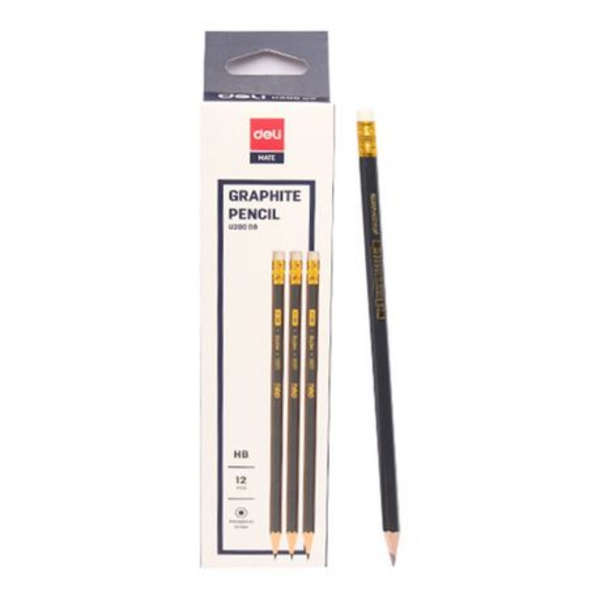 Deli Pack of 72 HB Graphite Pencil - U20000