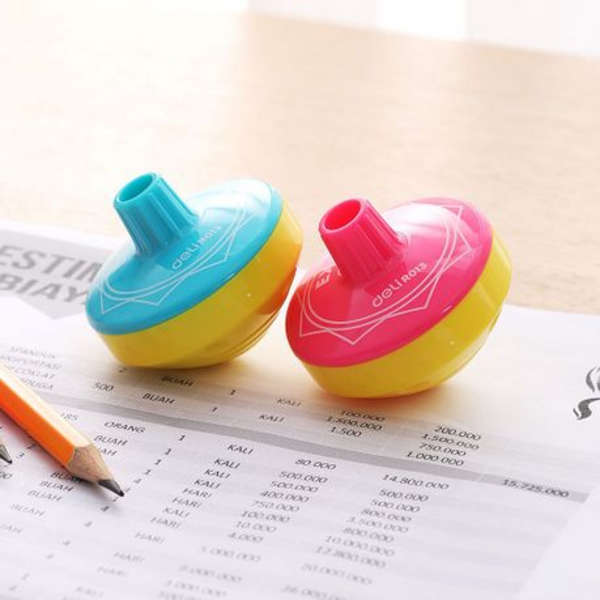 Deli Explora Pencil Sharpener Spinning Top - R01301