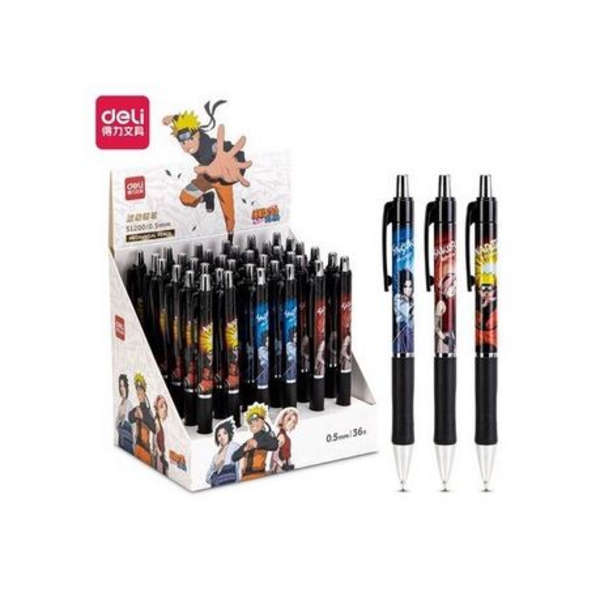 Deli Naruto Character Mechanical Pencil - 4 Pack - Sasuke