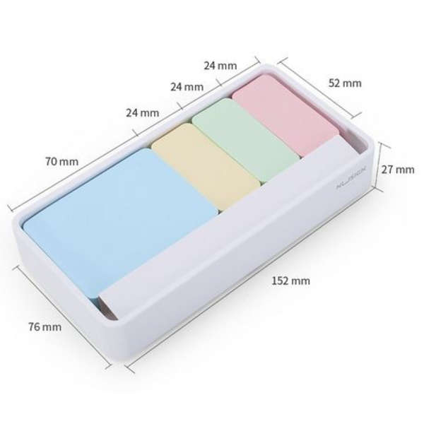 Deli NuSign Multicolour Organiser Sticky Notes - NS116