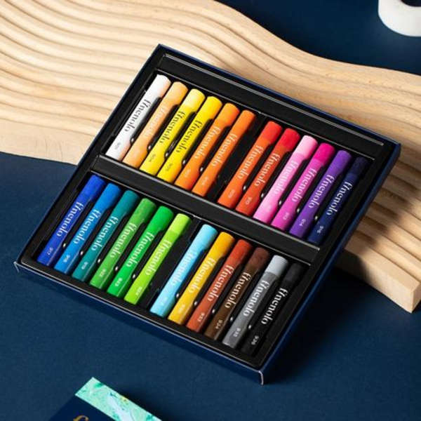 Deli Finenolo 24 Color Oil Pastels - C212-24