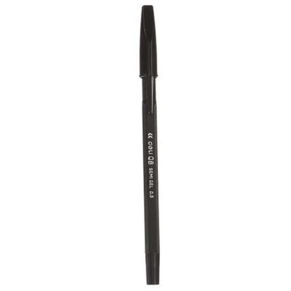 Deli Think Semi Gel Pen - 4 Pack - Q8-BK