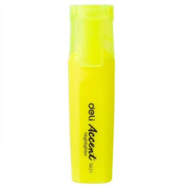 Deli 1-5mm Dry-Fast Fluorescent Highlighters - Set of 3 Colours - S621