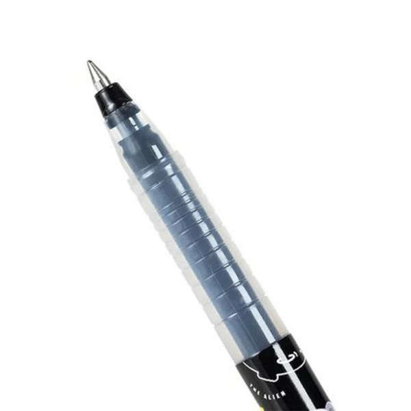 Deli 0.5mm Gel Ink bullet Tip Black pen - Set of 12 - G31-BK