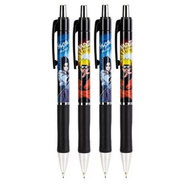 Deli Naruto Character Mechanical Pencil - 4 Pack - Naruto &amp; Sasuke