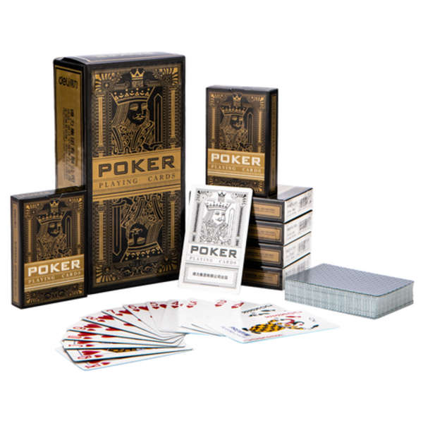 Deli Traditional Poker Playing Cards - Set of 3 - 9636