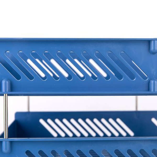 Deli 3 Tier File Tray With Removable Structure - Blue - 9209