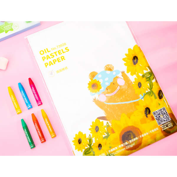Deli Oil Pastel Paper 8K 20 Sheets - 73928