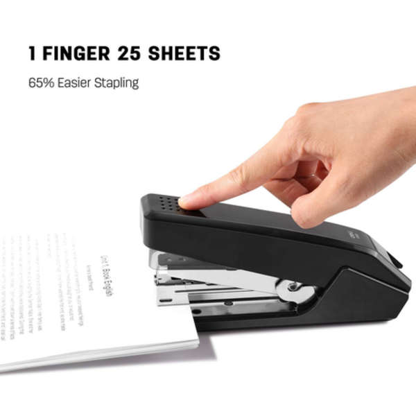 Deli Effortless 25 Sheet Stapler With 1000 26/6 Staples - 0468