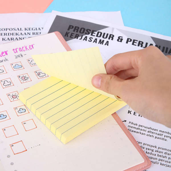 Deli Stick Up To-Do Sticky Notes - 100 Sheets - A00652