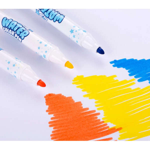 Deli Double-Headed Water Colour Pens - Set of 24 Colours - 70665