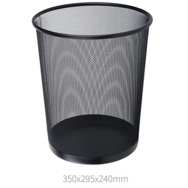 DELI Large Steel Mesh Waste Bin - 9189