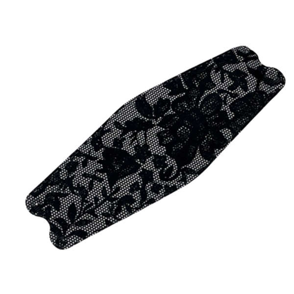 KF94 Fish Type Disposable Protective Masks - Lace - Black &amp; White - 10's