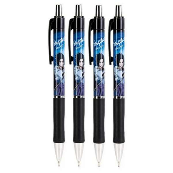 Deli Naruto Character Mechanical Pencil - 4 Pack - Sasuke