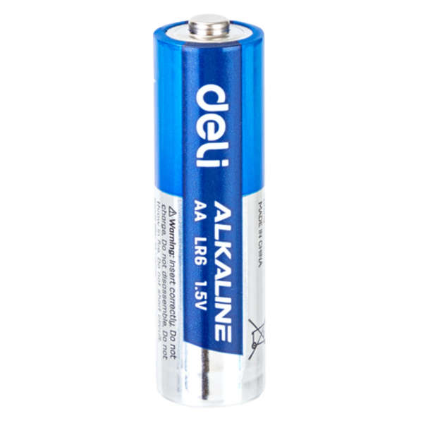 Deli Alkaline AA 1.5V Batteries - 4 Pack - 18501