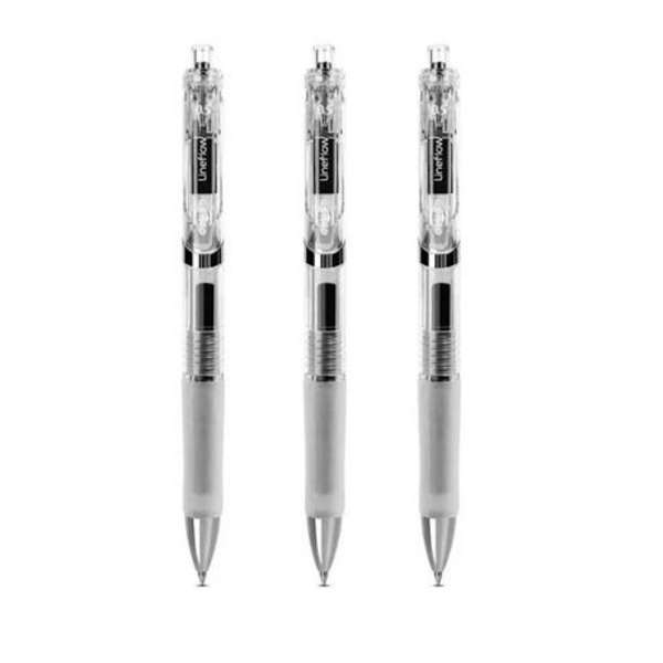 Deli Black Gel Pen - 4 Pack - S101