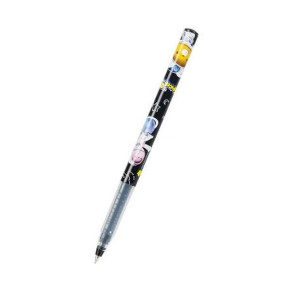Deli 0.5mm Gel Ink bullet Tip Black pen - Set of 12 - G31-BK