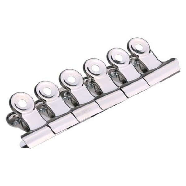 Deli 6 Piece 29mm Iron Round Paper Clips - 9525