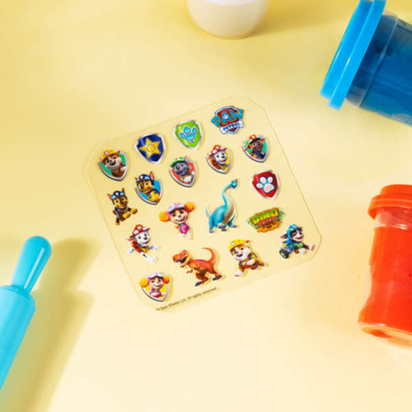 DELI Paw Patrol Dino Rescue 4 Colour Modelling Dough - H702