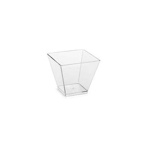 MXM 125ml Dessert Cups With Lid - 12 Pack