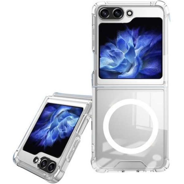 MXM MagSafe Magnetic Wireless Charge Clear Case For Samsung Z Flip 5