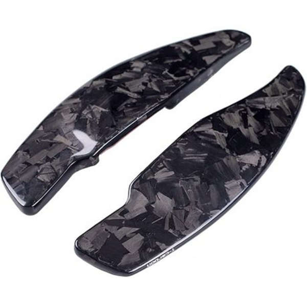 Genuine Forged Carbon Fibre Stick-On Paddle Shift Extensions Compatible with Bmw G Series