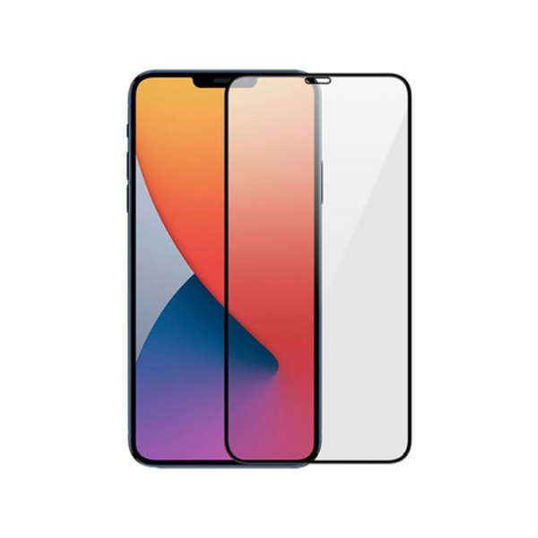 9D Tempered Glass - iPhone 12 Pro 6.1" - Screen Protector - Black