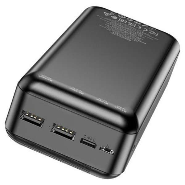 Borofone 30000mAh Fast Charging 4 Port Powerbank - BJ27B - Black