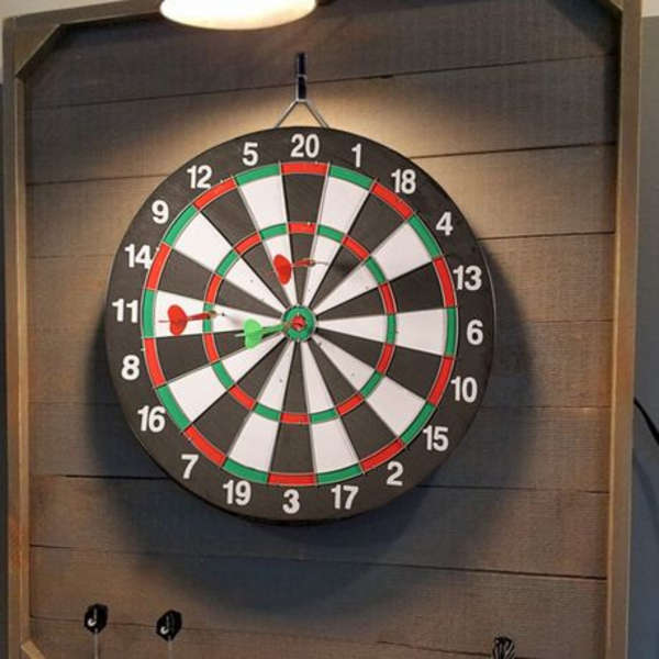 29 Cm Dartboard With 4 Darts