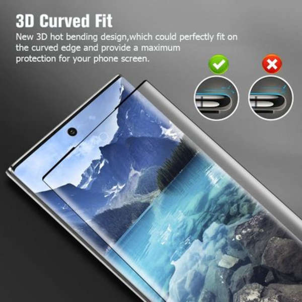 Full Glue Curved Tempered Glass Screen Protector for Samsung S22 Ultra