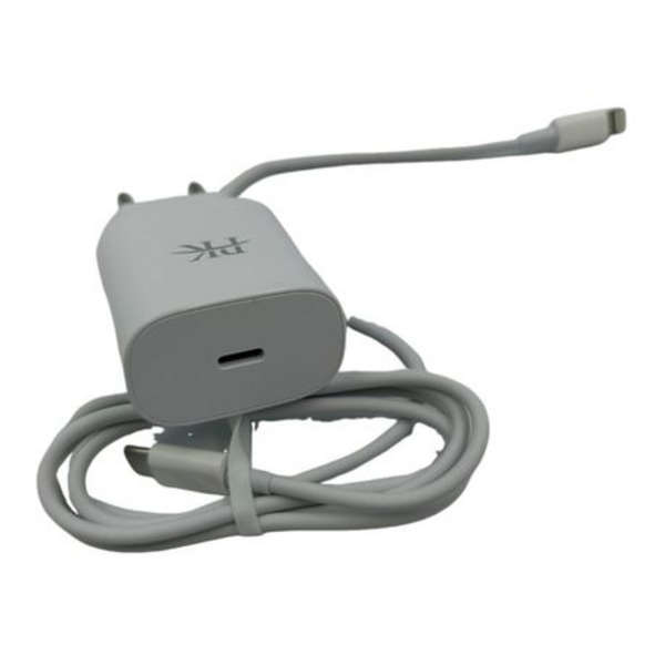 PK PD25W Quick Charger Lightning Adapter With Type-C Cable - PK61