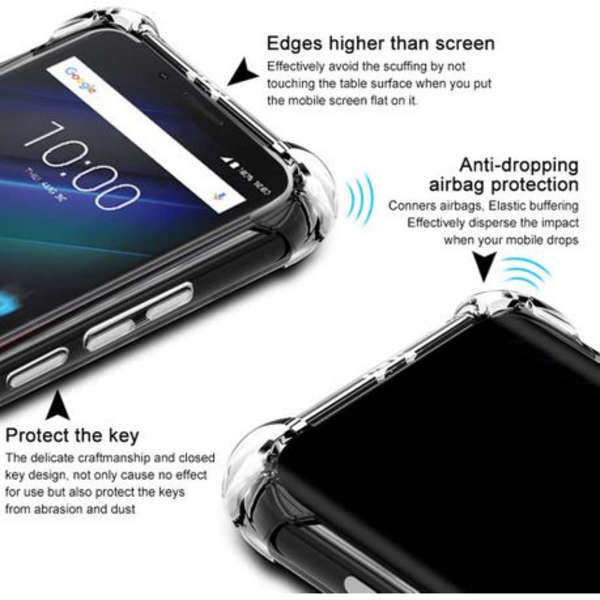 MXM  Clear Shockproof Protective Camera Cut-Out Case - Samsung A03s