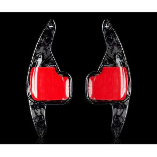 Genuine Forged Carbon Fibre Stick-On Paddle Shift Extensions Compatible with Bmw F Series