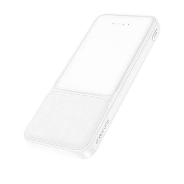 Borofone 20000mAh Dual Input Power bank With MXM Keyring - White - BJ33A