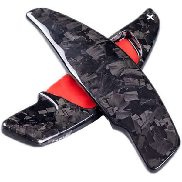 Genuine Forged Carbon Fibre Stick-On Paddle Shift Extensions Compatible with Bmw G Series