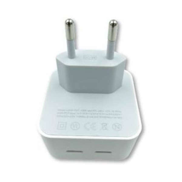 MXM 50W Dual Type-C Port EU Wall Adapter