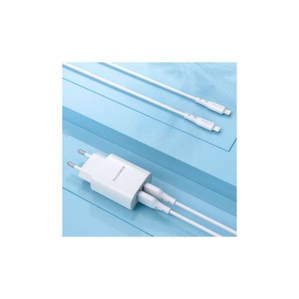 Borofone Dual Port Quick Charging Set For Lightning - BN2