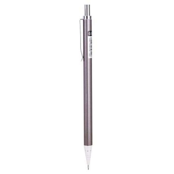Deli 0.5mm Mechanical Clutch Pencil - 3 Pack - 6490 - Grey