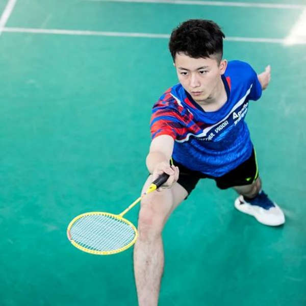 Deli Badminton Racket Set - 2126