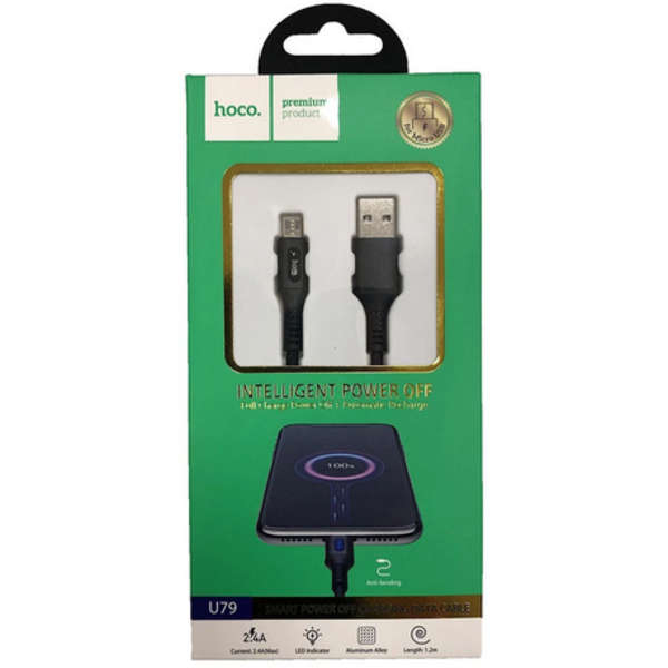Hoco Intelligent Power Off Micro-USB Cable - U79