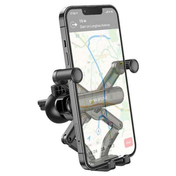 Super Quiet Gravity Linkage AC Vent Car Phone Holder - BH78