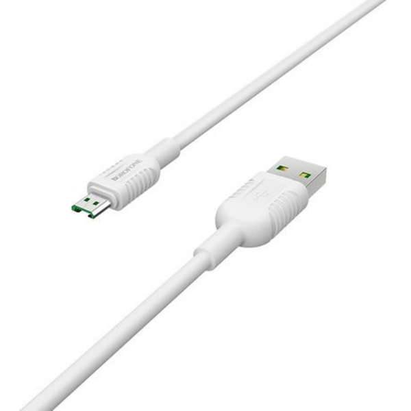 Borofone USB To Micro USB Super Charge Data Cable - White - BX33