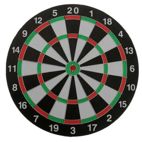 29 Cm Dartboard With 4 Darts