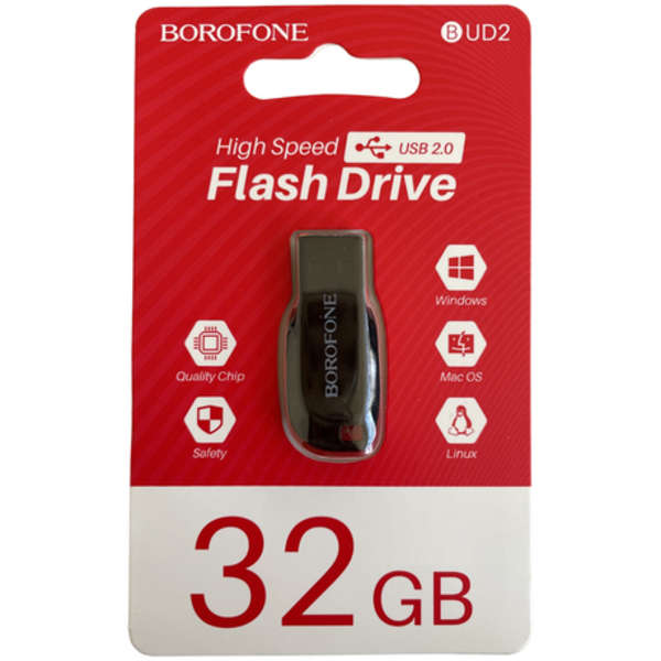 Borofone High Speed USB 2.0 32GB Flash Drive