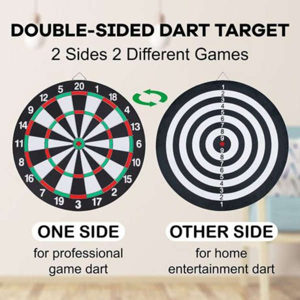 29 Cm Dartboard With 4 Darts