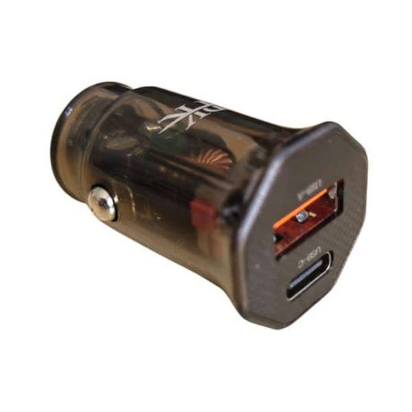 PK 30W Car Charger With Type-C To Type-C Cable - PK24