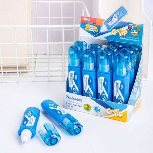 Deli 12ml Correction Pen - 3 Pack - H10790