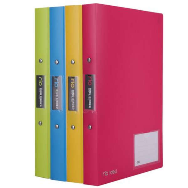 Deli A4 Ring Binder Lever Arch File - 39576 - Blue